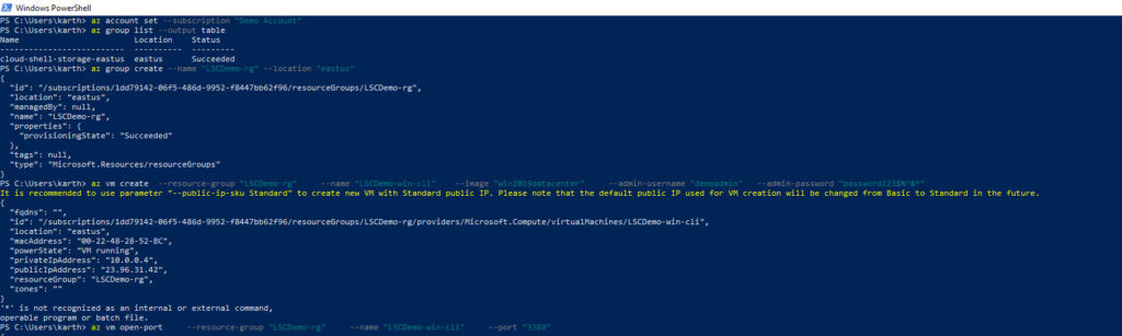 Provision virtual machine using Azure CLI | Implement IaaS solutions | Part 2